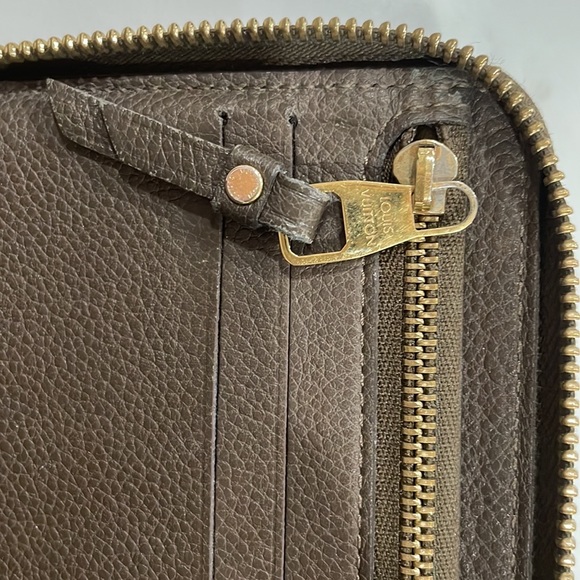 Louis Vuitton Empreinte Zippy Wallet Dark Putty/Brown - Picture 4 of 8